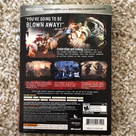 Gears of War 2: Game of the Year Edition (used) - Picture 2 of 7